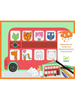 Zestaw artystyczny ODRYSOWYWANIE DJ09289