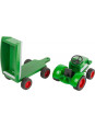 Drewniany traktor z przyczepą  do zabawy dla dzieci, farma small foot design - drewniana zabawka, zabawa z figurkami dla 3 latk Drewniany traktor z przyczepą  do zabawy dla dzieci, farma small foot design - drewniana zabawka, zabawa z figurkami dla 3 latk