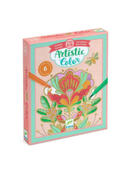 Zestaw ARTYSTYCZNE KOLORY - KWIATY DJ09477