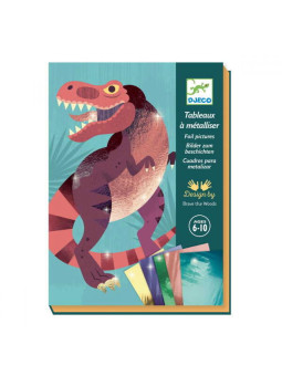 Zestaw z folią transferową DINOZAURY DJ09518