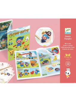 Zestaw kalkomanii - komiks LATAJĄCA SOFYE  DJ09558