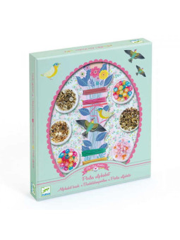 Zestaw do tworz. bizut.PEREŁKI Z LITERKAMI DJ09839