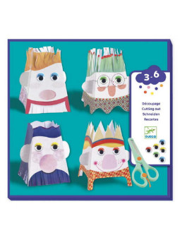 Zestaw artystyczny-wycinanki-TWARZE DJ09870