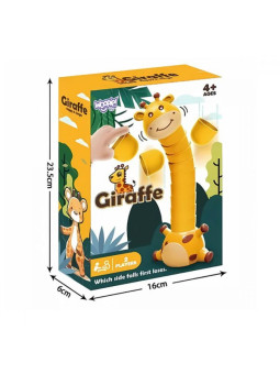 WOOPIE Gra Zręcznościowa Żyrafka Układanie Kubeczków