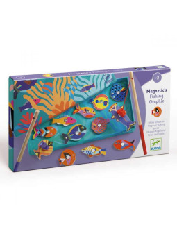 Gra drewniana WĘDKOWANIE OCEAN DJ01658