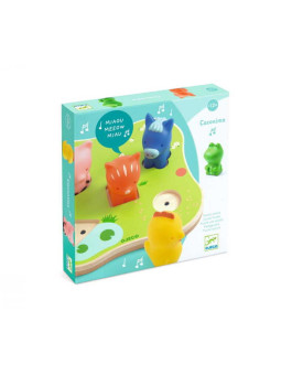 Drewniana układanka z dźwiękami CACONIMO DJ01710