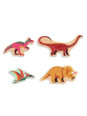 Drewniana łamigłówka DINOZAURY DJ01832 Drewniana łamigłówka DINOZAURY DJ01832