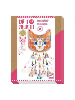 Zrób to sam - dzwonek wietrzny KOT DJ07955