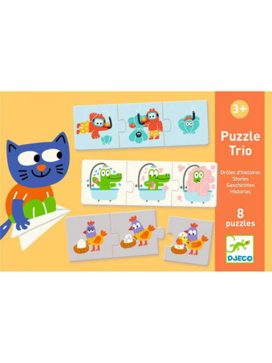 Puzzle Trio - Historyjki DJ08117