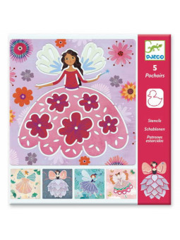 Szablony do odrysowania WRÓŻKI DJ08821