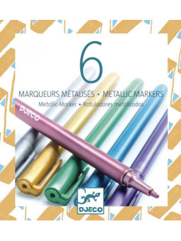 Markery metaliczne - 6 szt. DJ08870