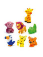 Gumowe zwierzątka 7 szt. TROPO-SAVANA DJ09117 Gumowe zwierzątka 7 szt. TROPO-SAVANA DJ09117