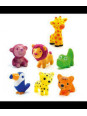 Gumowe zwierzątka 7 szt. TROPO-SAVANA DJ09117 Gumowe zwierzątka 7 szt. TROPO-SAVANA DJ09117