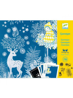 Zestaw artystyczny cyjanotypia NOC DJ09342