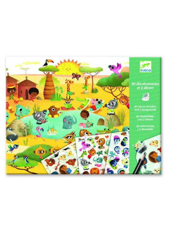 Zestaw kalkomanii - KRAINY DJ09560