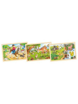 Puzzle Powerdisplay, 24 pieces - set of 9