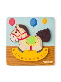 Układanka- Konik na biegunach