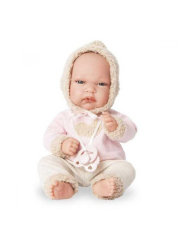 Lalka Baby Toneta Antonio Juan 6045 33 cm - Dziewczynka, 34 cm, Brzuszek: Winylowy, Kolor oczu: Niebieski