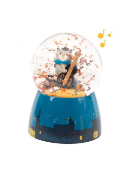 Kula śnieżna z pozytywką 11x13,5 cm 666241