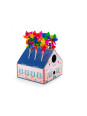 Display domek 12 kolorowych wiatraczków 713376 Display domek 12 kolorowych wiatraczków 713376