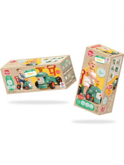 FALK Maurice Traktorek Jeździk Zielony Pchacz Odpychacz Schowek od 1 roku