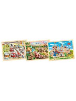 Puzzle Powerdisplay, 96 pieces - set of 9