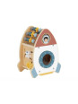 TOOKY TOY Kosmiczna Rakieta Aktywności Sorter Labirynt Drewniany TOOKY TOY Kosmiczna Rakieta Aktywności Sorter Labirynt Drewniany