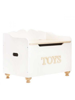 Drewniana skrzynia na zabawki dla dzieci, przechowywanie zabawek Le Toy Van