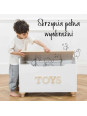 Drewniana skrzynia na zabawki dla dzieci, przechowywanie zabawek Le Toy Van Drewniana skrzynia na zabawki dla dzieci, przechowywanie zabawek Le Toy Van