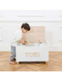 Drewniana skrzynia na zabawki dla dzieci, przechowywanie zabawek Le Toy Van Drewniana skrzynia na zabawki dla dzieci, przechowywanie zabawek Le Toy Van