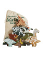 Drewniane figurki dinozaury, zabawka układanka, dzieci Le Toy Van Drewniane figurki dinozaury, zabawka układanka, dzieci Le Toy Van