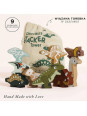 Drewniane figurki dinozaury, zabawka układanka, dzieci Le Toy Van Drewniane figurki dinozaury, zabawka układanka, dzieci Le Toy Van