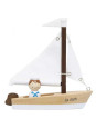 Drewniana żaglówka z kapitanem, łódka, statek zabawka dla dzieci Le Toy Van Drewniana żaglówka z kapitanem, łódka, statek zabawka dla dzieci Le Toy Van