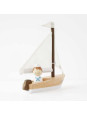 Drewniana żaglówka z kapitanem, łódka, statek zabawka dla dzieci Le Toy Van Drewniana żaglówka z kapitanem, łódka, statek zabawka dla dzieci Le Toy Van