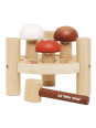 Drewniana przebijanka z grzybkami zabawka edukacyjna dla dzieci Le Toy Van Drewniana przebijanka z grzybkami zabawka edukacyjna dla dzieci Le Toy Van