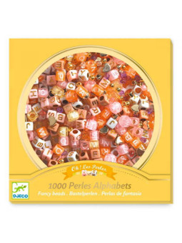 Zest. do tworz. biżuterii ZŁOTE LITERKI DJ00031