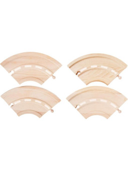 Zestaw klocków do budowania dróg