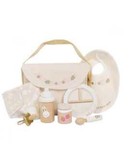 Drewniany zestaw do karmienia lalek Le Toy Van Drewniany zestaw do karmienia lalek, zabawa lalkami, dla dzieci, Le Toy Van