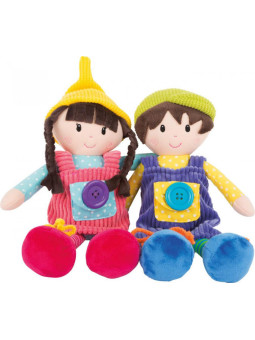 Lalki dla dzieci Noah & Emma - zestaw 2 sztuki