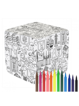 Kostka do kolorowania seria miasta TRÓJMIASTO