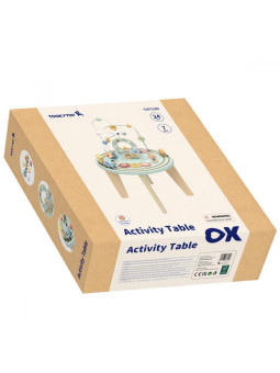 TOOKY TOY Drewniany Stół Aktywności Montessori Pętla Motoryczna