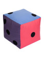 Kostka edukacyjna 15 cm Pastelowa - Kropki Kostka edukacyjna 15 cm Pastelowa - Kropki