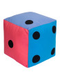 Kostka edukacyjna 15 cm Pastelowa - Kropki Kostka edukacyjna 15 cm Pastelowa - Kropki