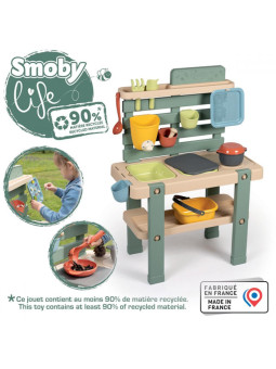 Smoby Life Kuchnia do zabawy wodą i piaskiem