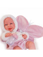 Lalka Carla z butelką i kocykiem Antonio Juan 50395 - Dziewczynka, 42 cm, Brzuszek: Winylowy, Kolor oczu: Niebieski Lalka Carla z butelką i kocykiem Antonio Juan 50395 - Dziewczynka, 42 cm, Brzuszek: Winylowy, Kolor oczu: Niebieski
