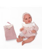 Lalka Erika z kocykiem i butelką Antonio Juan 33002 - Dziewczynka, 42 cm, Brzuszek: Miękki, Kolor oczu: Brązowy Lalka Erika z kocykiem i butelką Antonio Juan 33002 - Dziewczynka, 42 cm, Brzuszek: Miękki, Kolor oczu: Brązowy