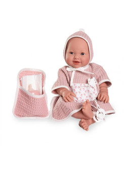 Lalka Mia siusiająca z wanną Antonio Juan 50417 - Dziewczynka, 42 cm, Brzuszek: Winylowy, Kolor oczu: Niebieski