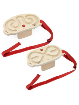 VIGA Zestaw Labiryntów Do Balansowania Ciałem