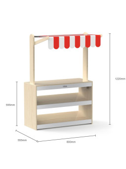 VIGA Drewniany Stragan