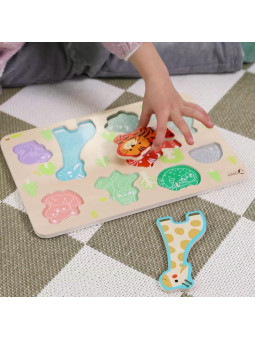 Classic World Drewniana Układanka Dopasuj Zwierzątka